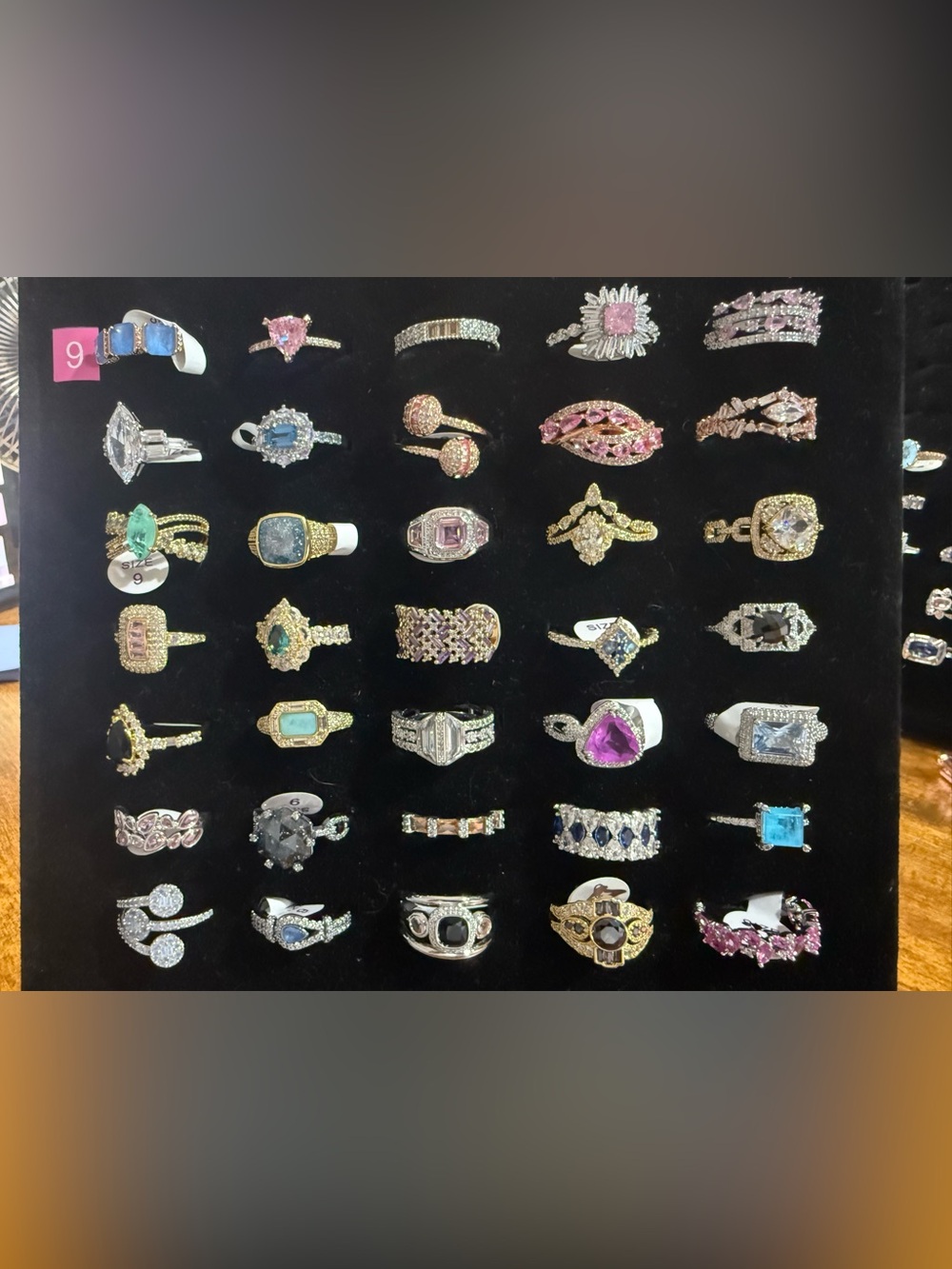 Bomb Party OG rings size 9 Lot